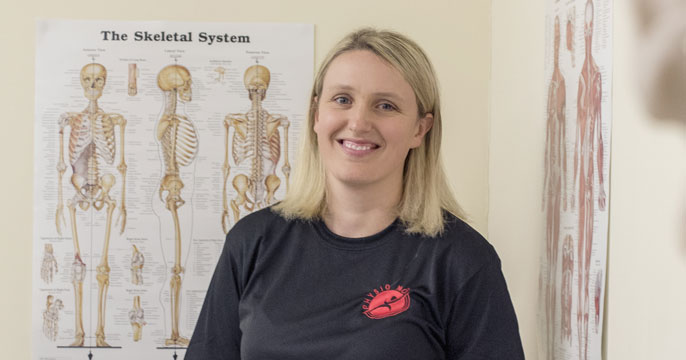 Anglesey Chartered Physiotherapist Esther Cadogan
